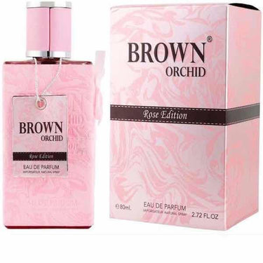 Brown Orchid Rose edition 80 ml Eau de Parfum With free deo spray