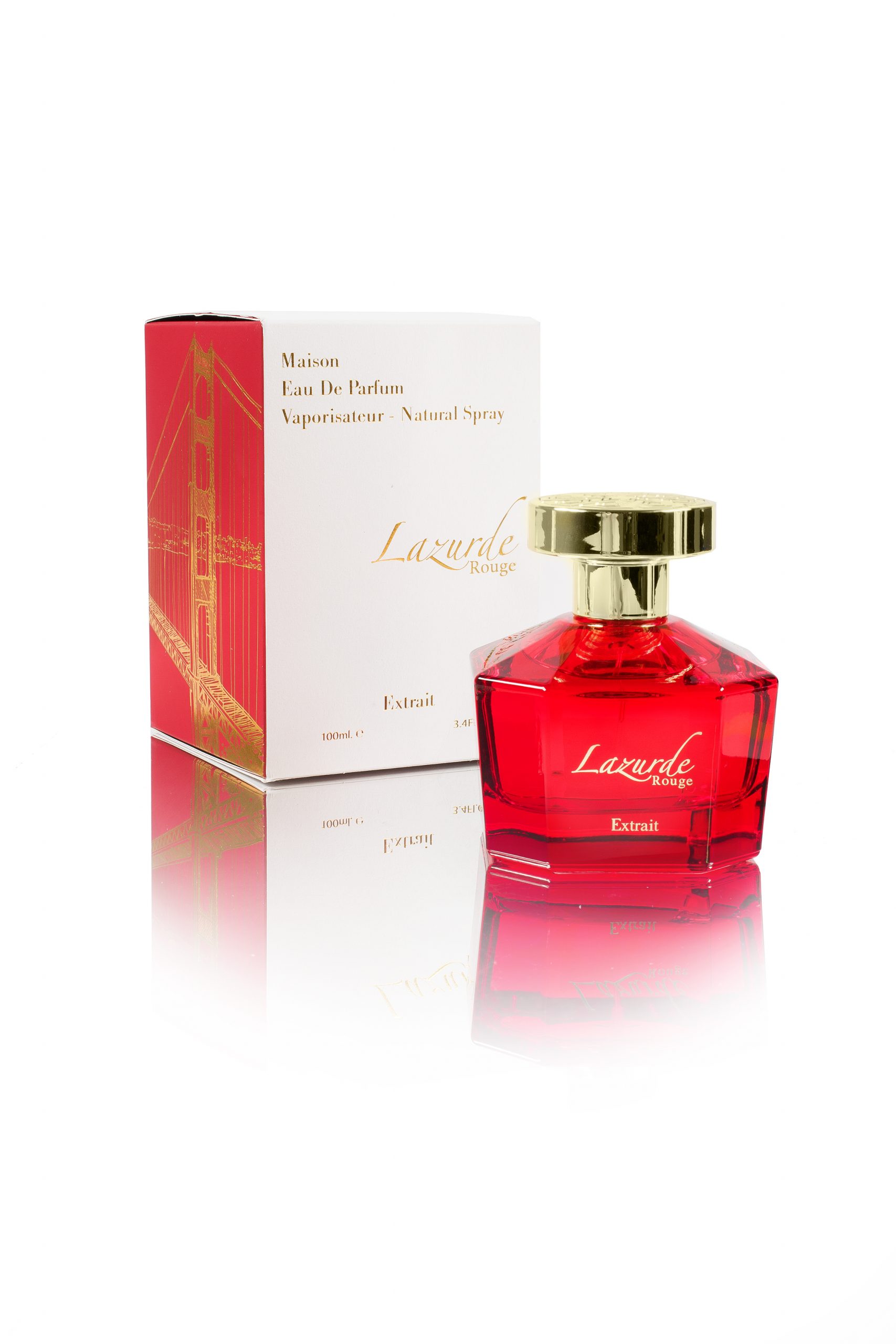 Lazurde Rouge by FA Paris 100 ml Extrait de Parfum – SAFA Fragrances